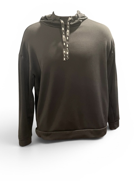 Nike Tops - Women’s Nike Therma All Time Ribbon Draw Cord Pullover Hoodie Black Large